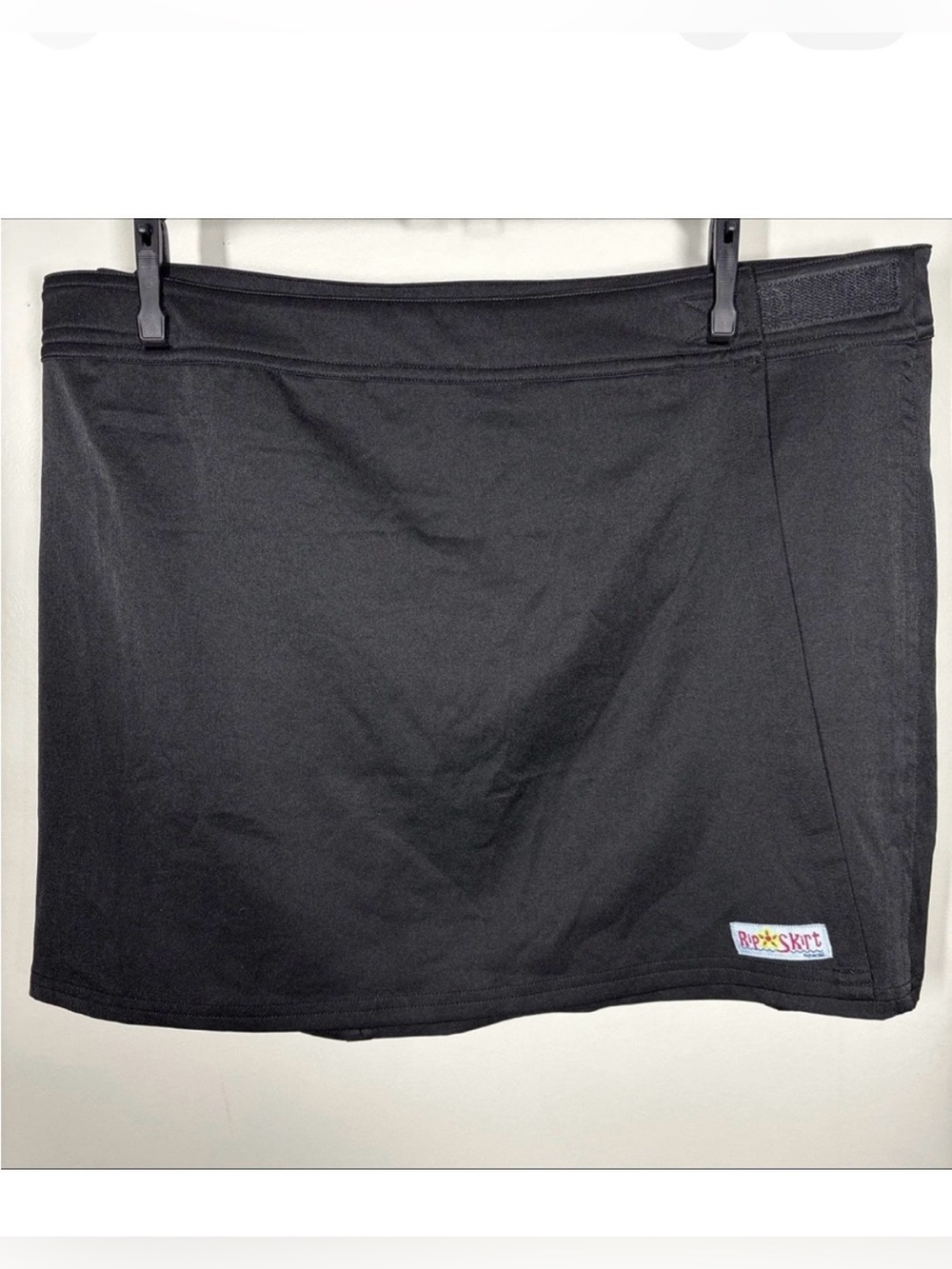 RipSkirt Hawaii L Wrap skirt solid black length 1 16 in